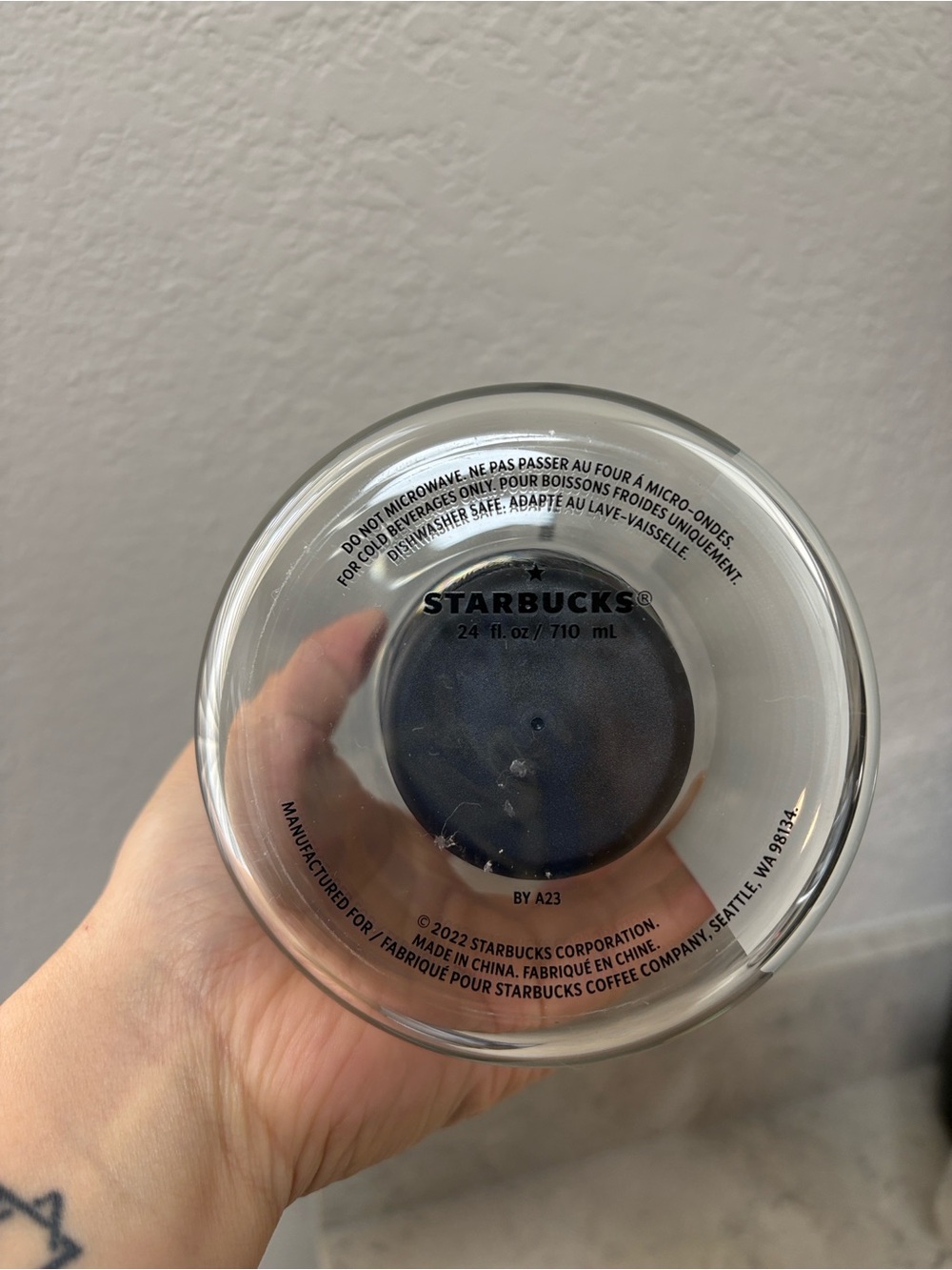 Starbucks Glass Cold Brew Carafe with Black Lid - Picture 3 of 3